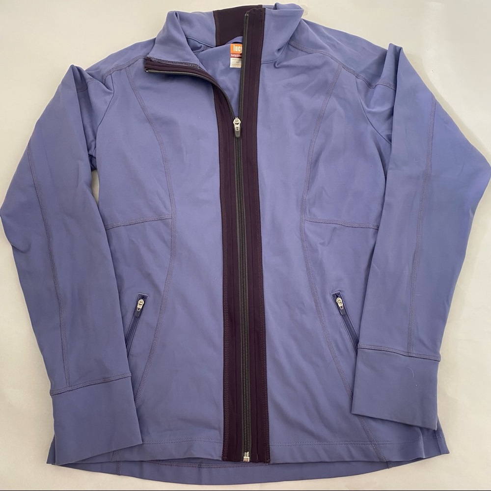 Womens‎ Lucy power brand purple plum zip up hoodie jacket medium